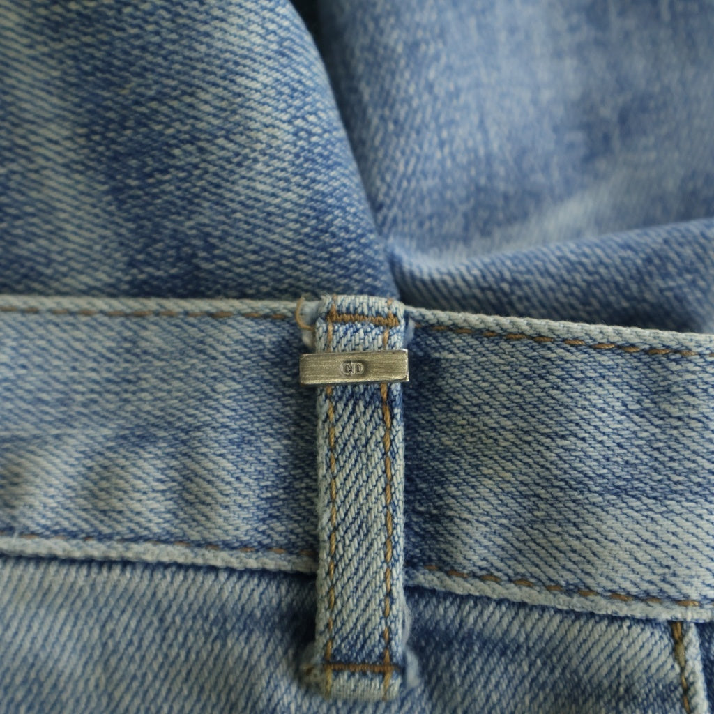 Dior HOMME(ディオールオム) 11SS archive クリス期 INK ME DENIM PANTS インクミー ペイント加工デニムパンツ インディゴ 163D020TY456