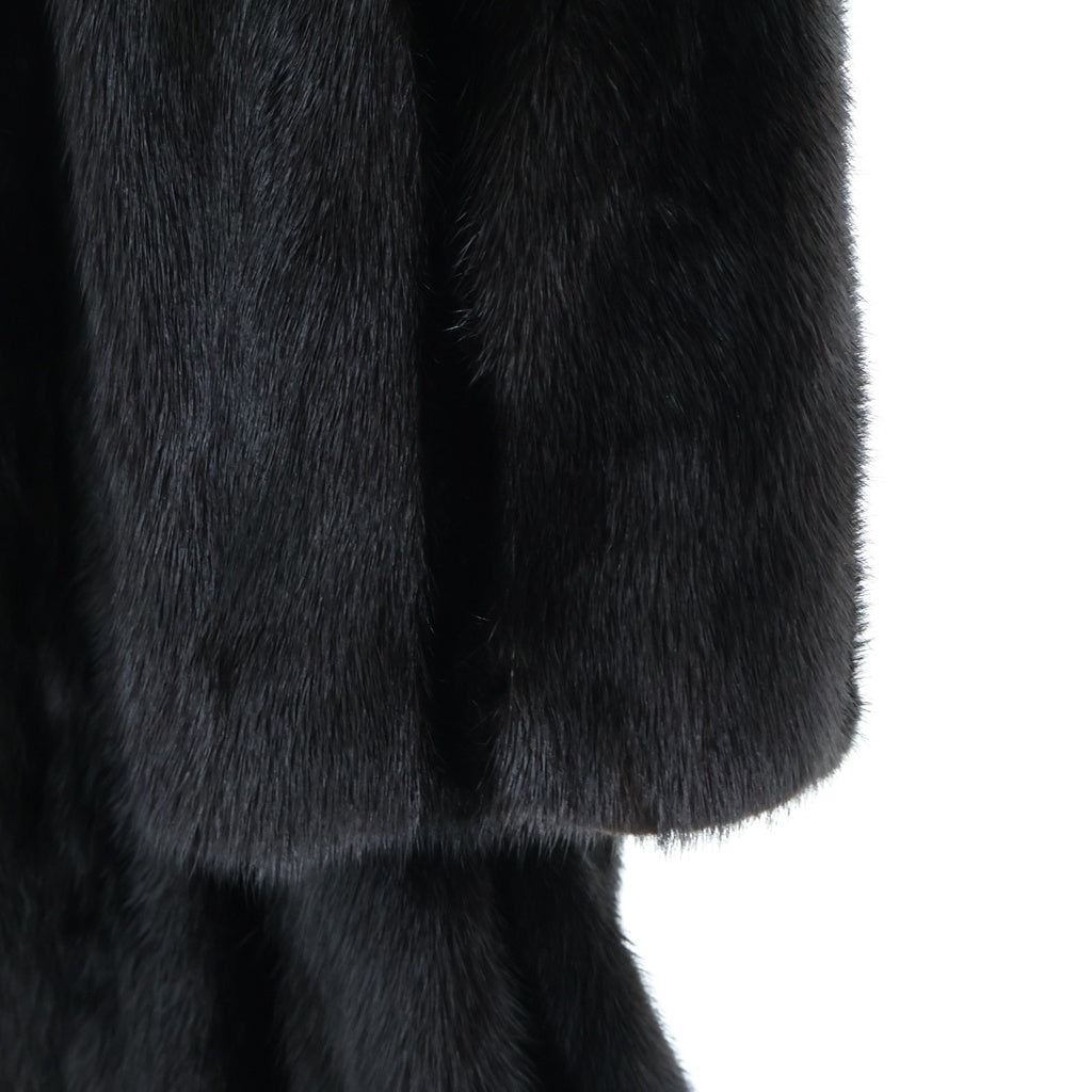 NO BRAND(ノーブランド) Carven furs カルヴェンファーズ ジャケット 毛皮 ダークブラウン