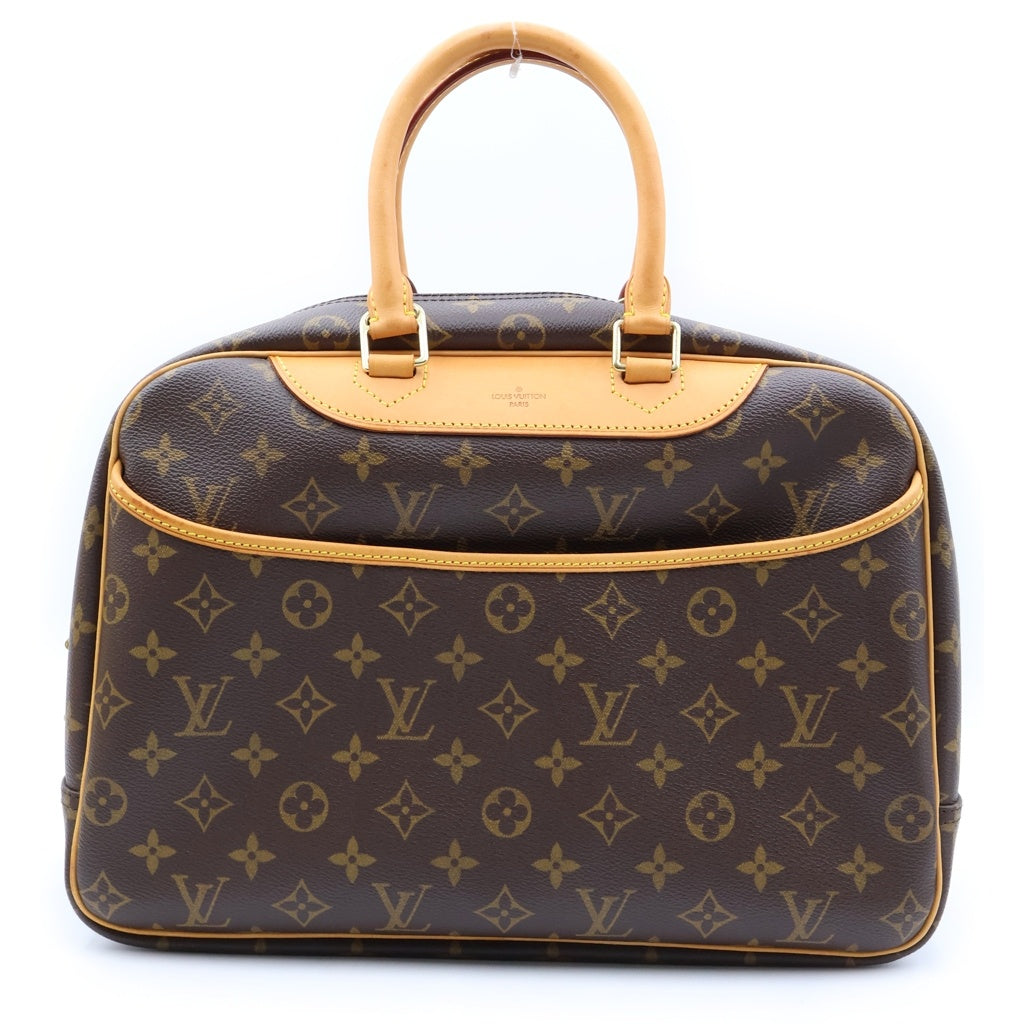 LOUIS VUITTON(ルイヴィトン) モノグラム ドーヴィル ハンドバッグ ブラウン PVCレザー M47270