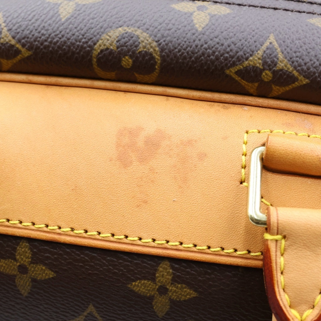 LOUIS VUITTON(ルイヴィトン) モノグラム ドーヴィル ハンドバッグ ブラウン PVCレザー M47270