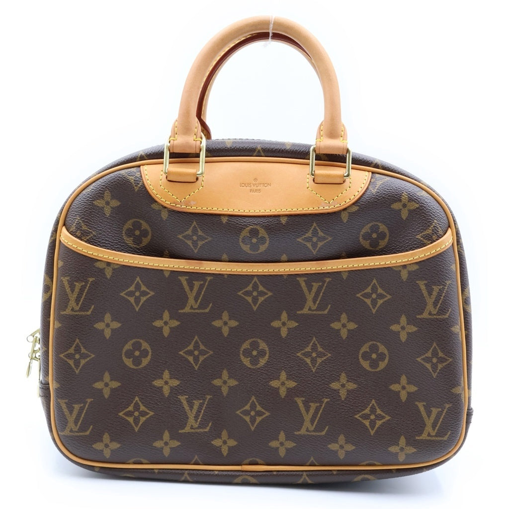 LOUIS VUITTON(ルイヴィトン) モノグラム トゥルーヴィル ハンドバッグ ブラウン PVCレザー M42228 レディース