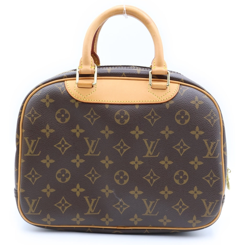 LOUIS VUITTON(ルイヴィトン) モノグラム トゥルーヴィル ハンドバッグ ブラウン PVCレザー M42228 レディース