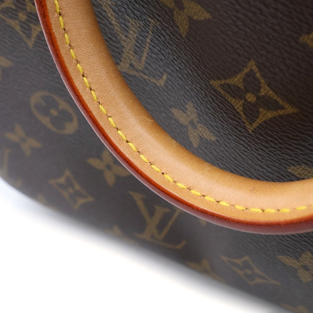 LOUIS VUITTON(ルイヴィトン) モノグラム トゥルーヴィル ハンドバッグ ブラウン PVCレザー M42228 レディース