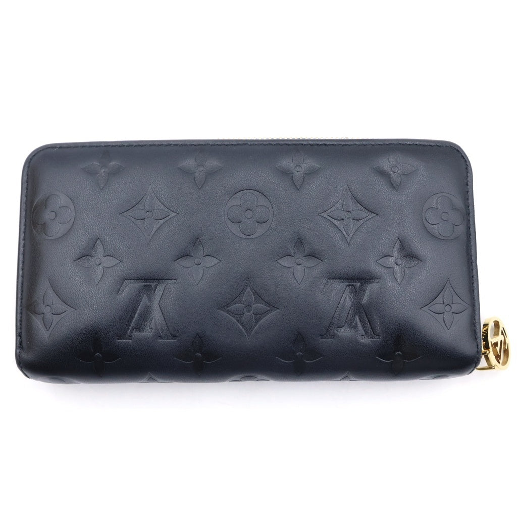 LOUIS VUITTON(ルイヴィトン) モノグラムクッサン ジッピーウォレット ロングウォレット 長財布 ブラック ノワール レザー M81510 ゴールド金具 レディース