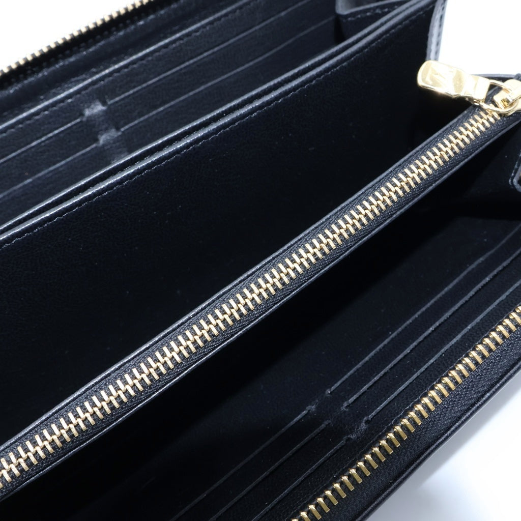 LOUIS VUITTON(ルイヴィトン) モノグラムクッサン ジッピーウォレット ロングウォレット 長財布 ブラック ノワール レザー M81510 ゴールド金具 レディース