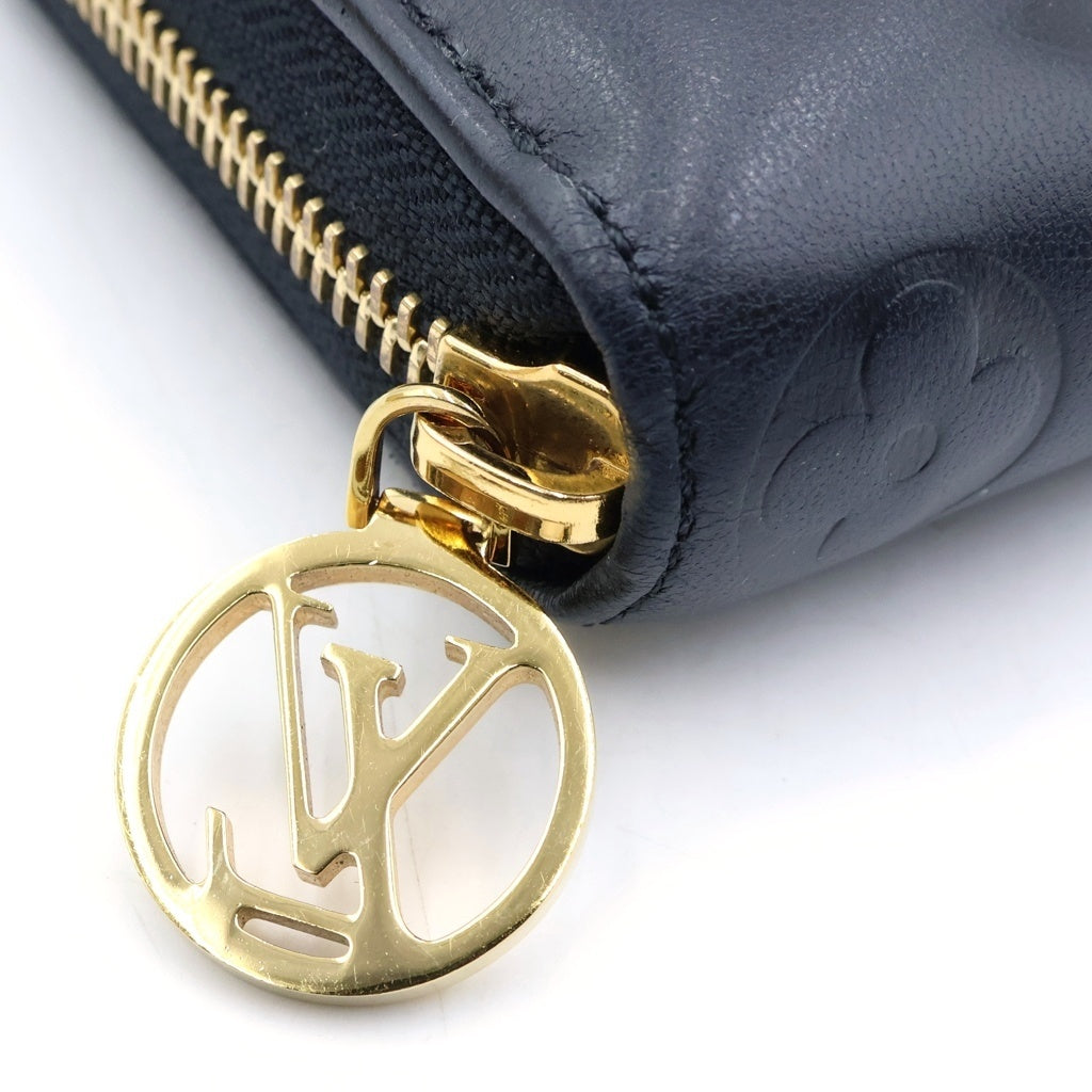 LOUIS VUITTON(ルイヴィトン) モノグラムクッサン ジッピーウォレット ロングウォレット 長財布 ブラック ノワール レザー M81510 ゴールド金具 レディース