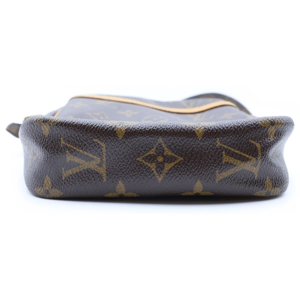 LOUIS VUITTON(ルイヴィトン) モノグラム ダヌーブ ショルダーバッグ ブラウン PVC×レザー M45266 レディース