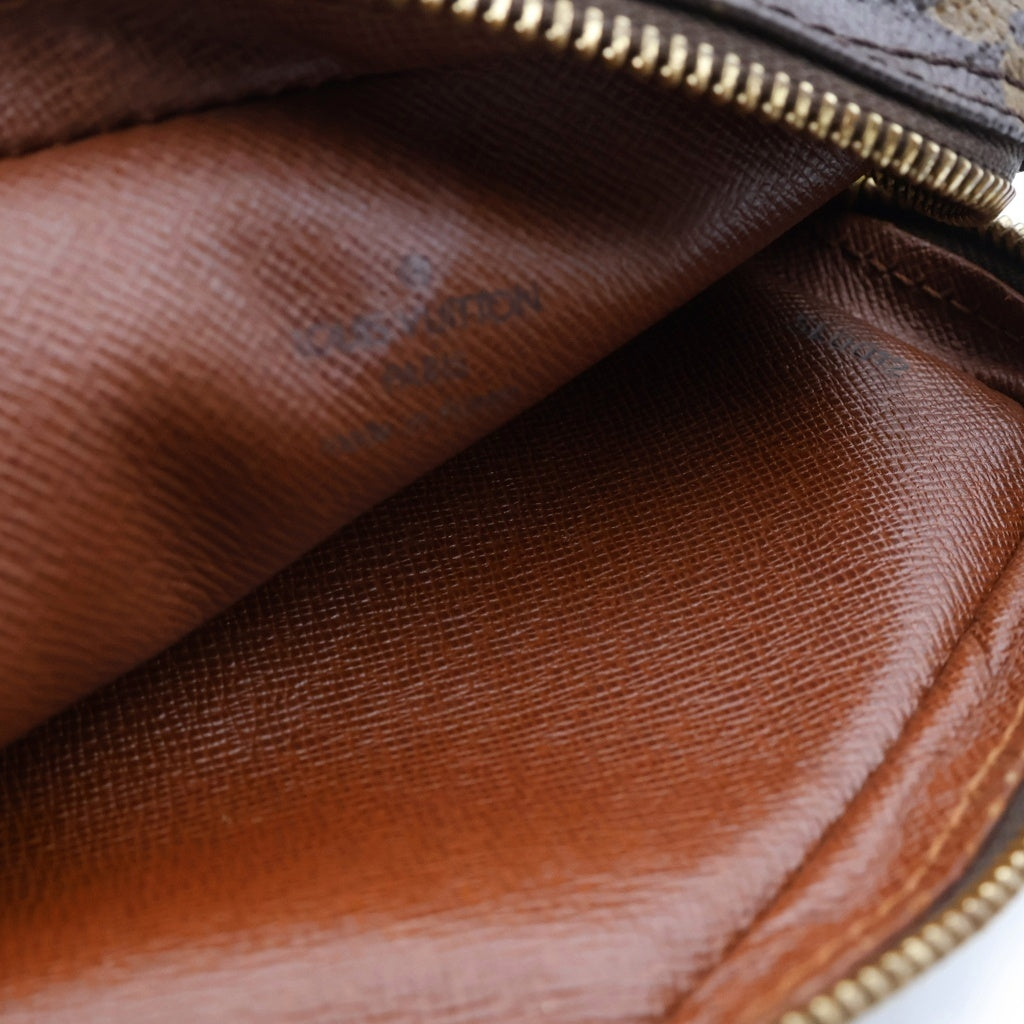 LOUIS VUITTON(ルイヴィトン) モノグラム ダヌーブ ショルダーバッグ ブラウン PVC×レザー M45266 レディース