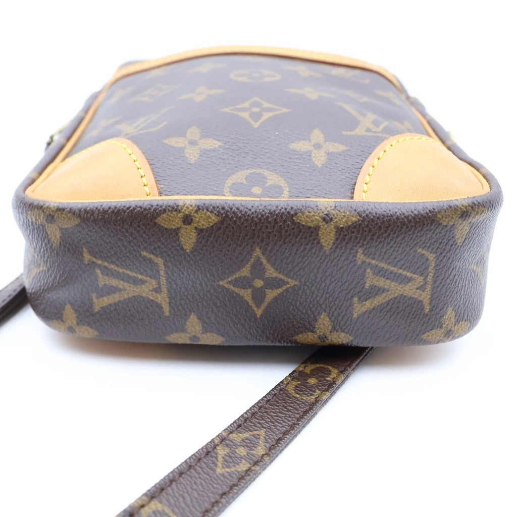LOUIS VUITTON(ルイヴィトン) モノグラム ダヌーブ ショルダーバック ブラウン PVC×レザー M45264 レディース