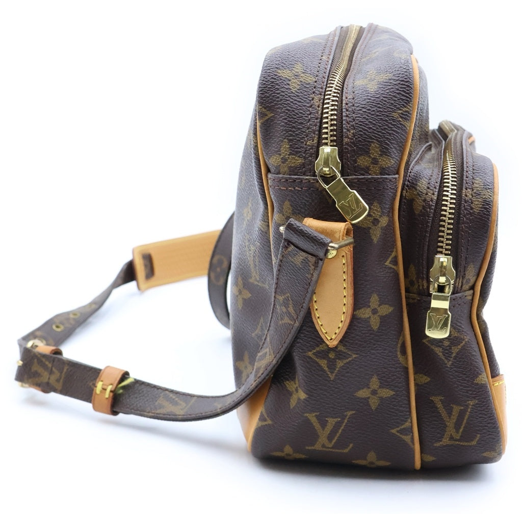 LOUIS VUITTON(ルイヴィトン) モノグラム ナイル ショルダーバッグ PVC×レザー ブラウン M45244 レディース