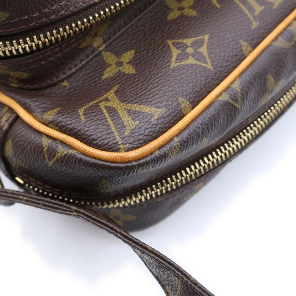 LOUIS VUITTON(ルイヴィトン) モノグラム ナイル ショルダーバッグ PVC×レザー ブラウン M45244 レディース