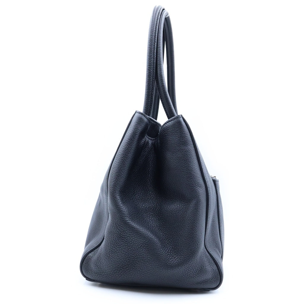 PRADA(プラダ) ヴィッテロフェニックス 2WAYトートバッグ ハンドバッグ ショルダーバッグ ブラック レザー BN2795 レディース