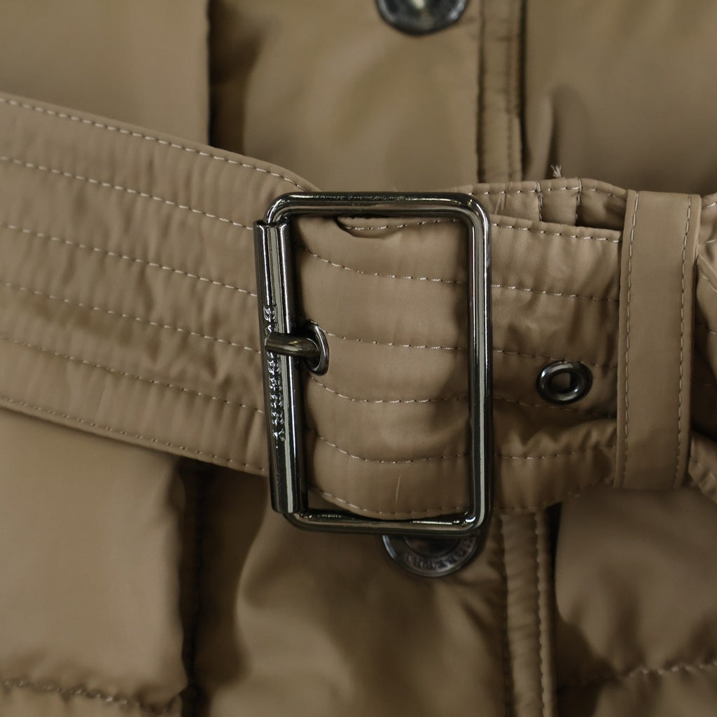 BURBERRY LONDON(バーバリーロンドン) ダウン ジャケット ナイロン ベージュ B1C10-853-46 レディース