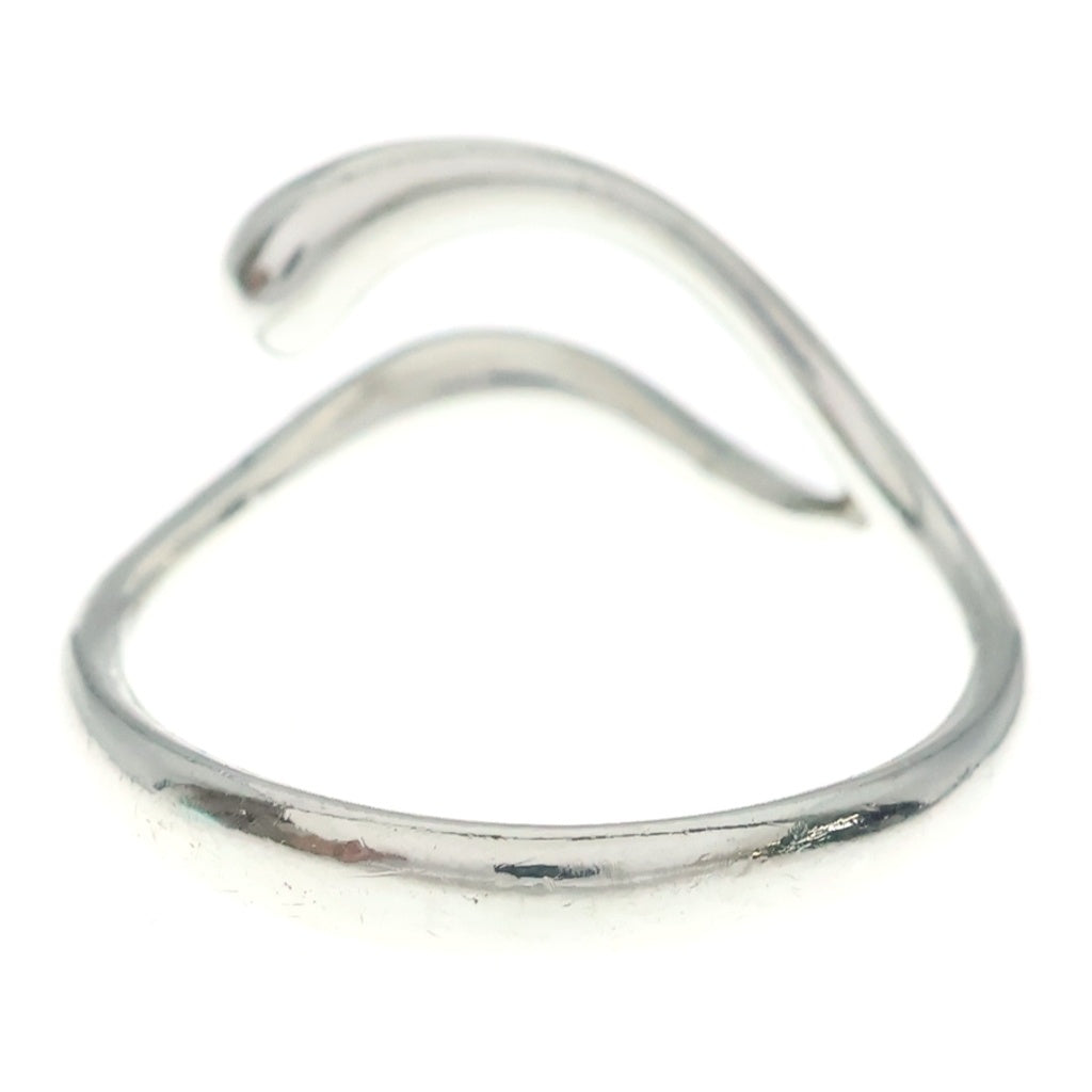 TIFFANY & Co.(ティファニー) エルサペレッティ ティアドロップ リング シルバー SV925 #10 レディース