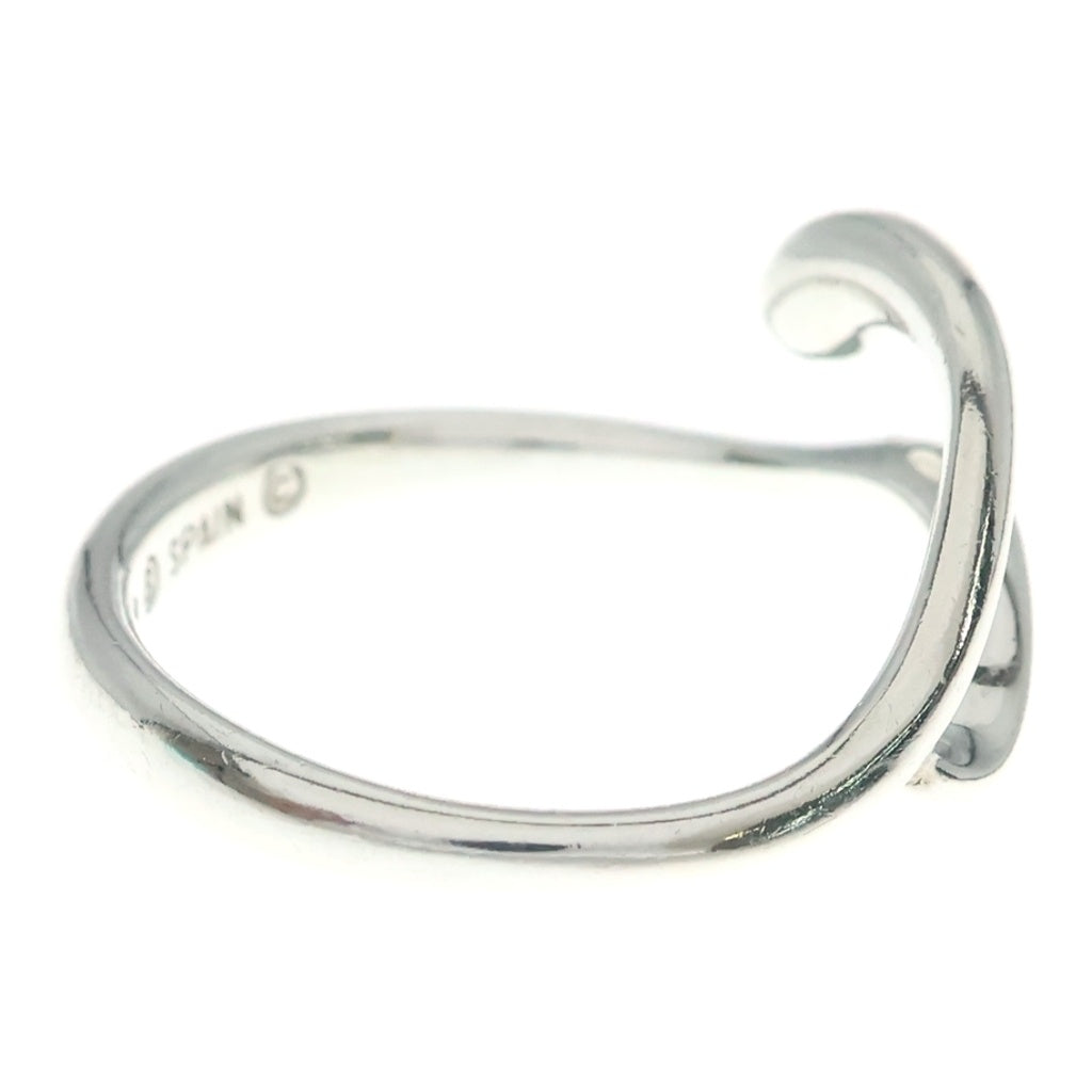 TIFFANY & Co.(ティファニー) エルサペレッティ ティアドロップ リング シルバー SV925 #10 レディース