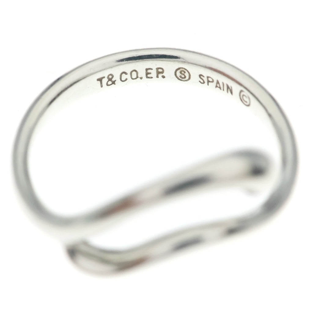 TIFFANY & Co.(ティファニー) エルサペレッティ ティアドロップ リング シルバー SV925 #10 レディース