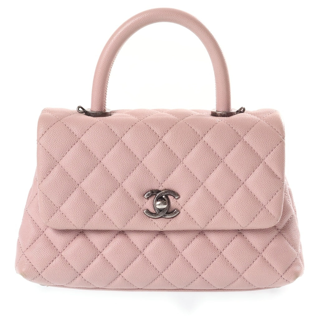 CHANEL(シャネル) マトラッセ ココハンドル チェーンショルダーバッグ