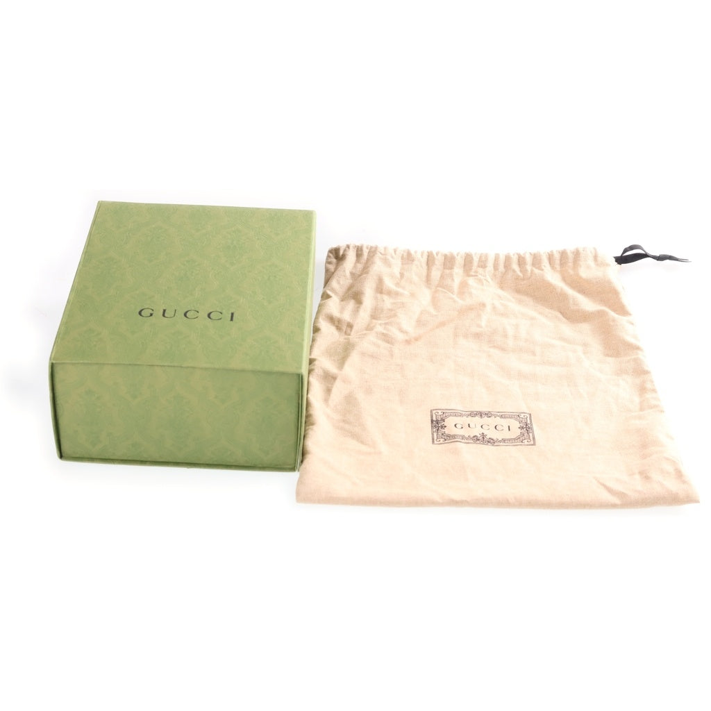 GUCCI(グッチ) GGマーモント チェーンショルダーバッグ スパンコール/レザー シルバー金具 446744 レディース