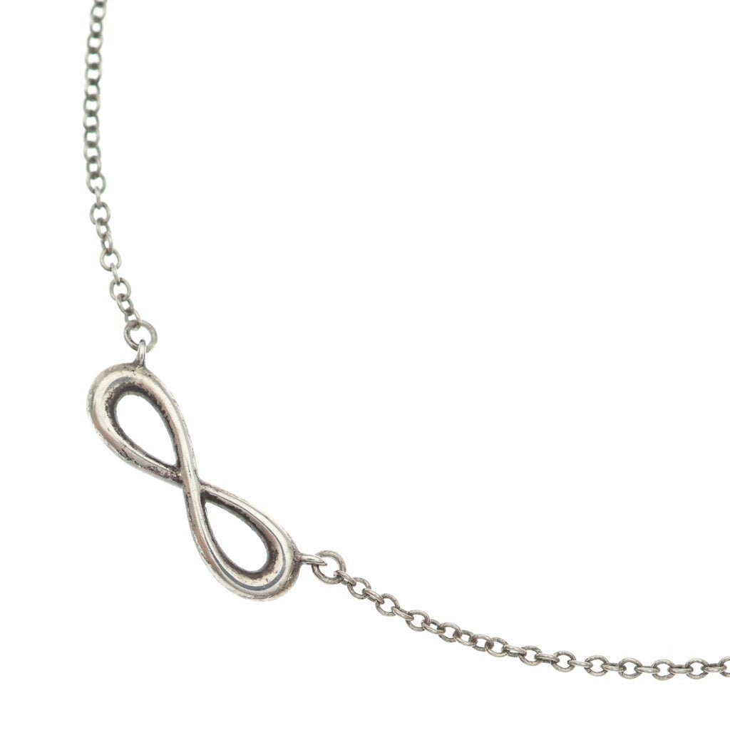 TIFFANY & Co.(ティファニー) インフィニティー ネックレス ペンダント チェーン シルバー Ag925 レディース