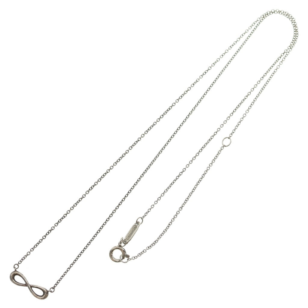 TIFFANY & Co.(ティファニー) インフィニティー ネックレス ペンダント チェーン シルバー Ag925 レディース