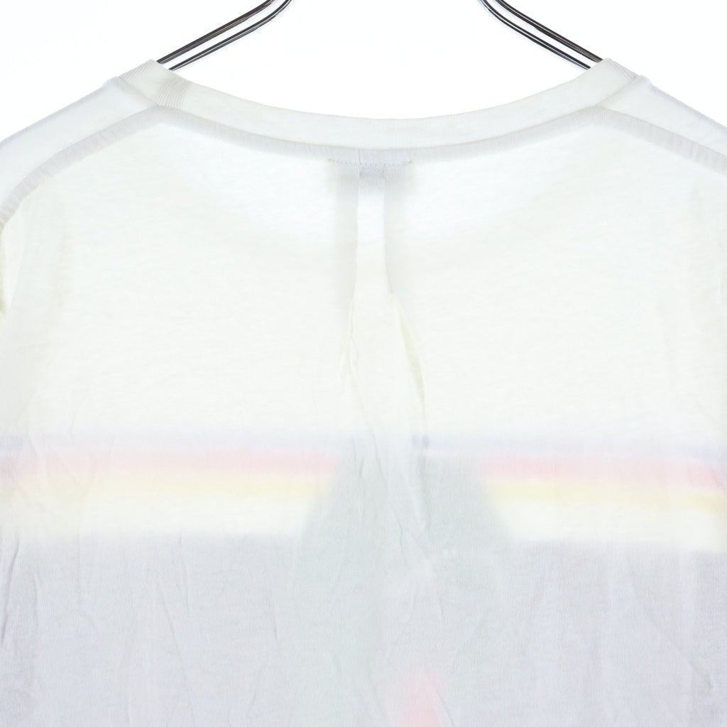 SAINT LAURENT PARIS(サンローランパリ) 17SS T-Rex ダイナソープリント 半袖Tシャツ カットソー ホワイト #S レディース