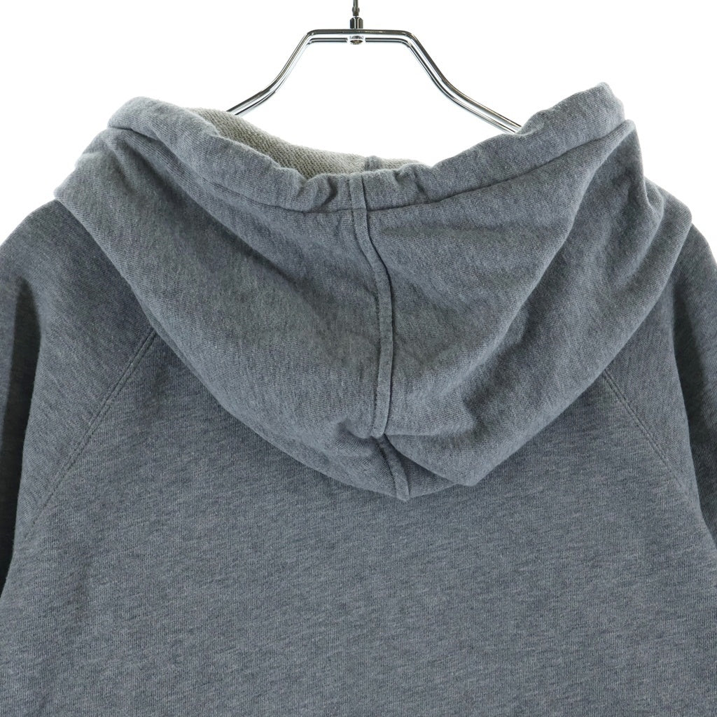 Christian Dior(クリスチャンディオール) ドラゴンプリント スパンコール フーディー プルオーバーパーカー グレー #XS 413S03A4112 レディース