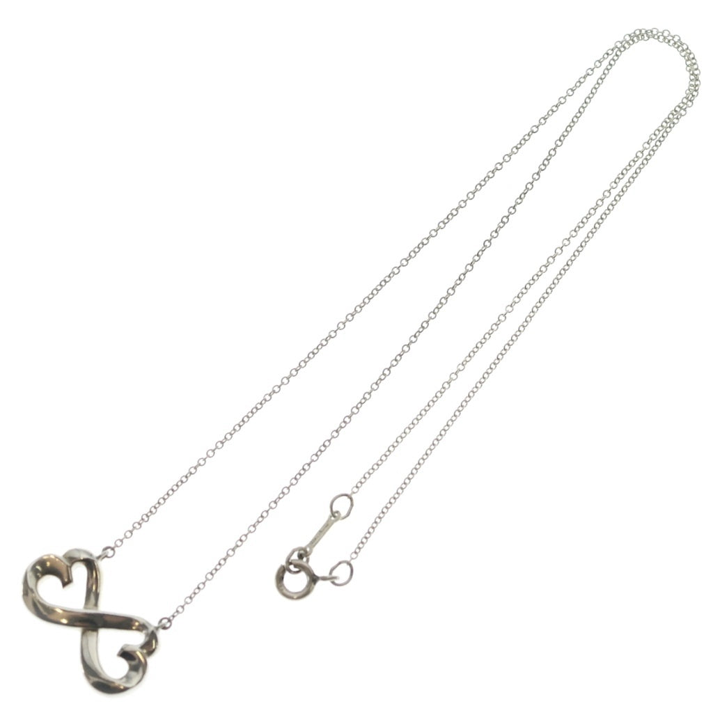 TIFFANY & Co.(ティファニー) パロマピカソ ダブルラビングハート ネックレス Ag925 シルバー レディース