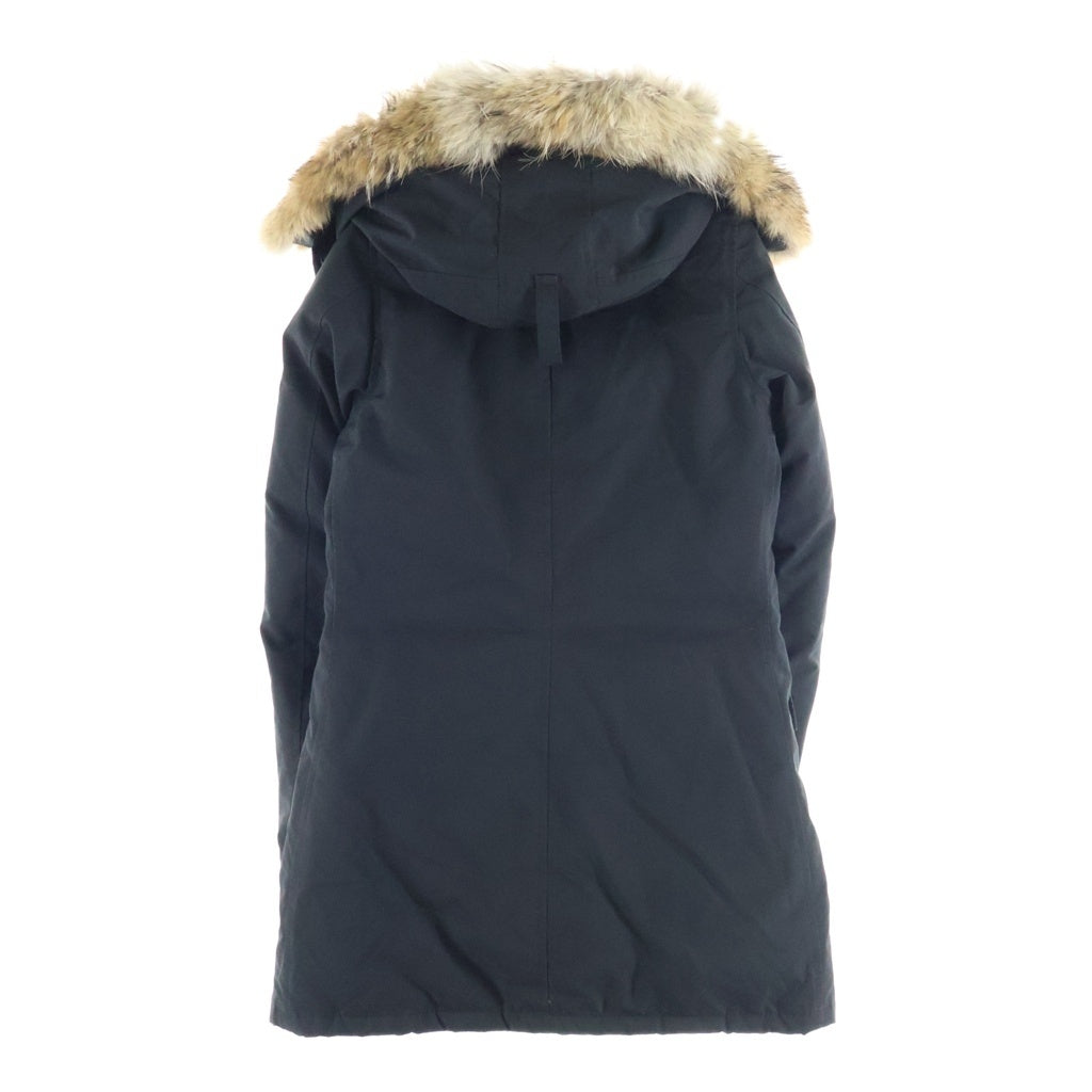 CANADA GOOSE(カナダグース) BRONTE PARKA ブロンテパーカー ジップアップ ナイロン ダウンジャケット ブラック レディース