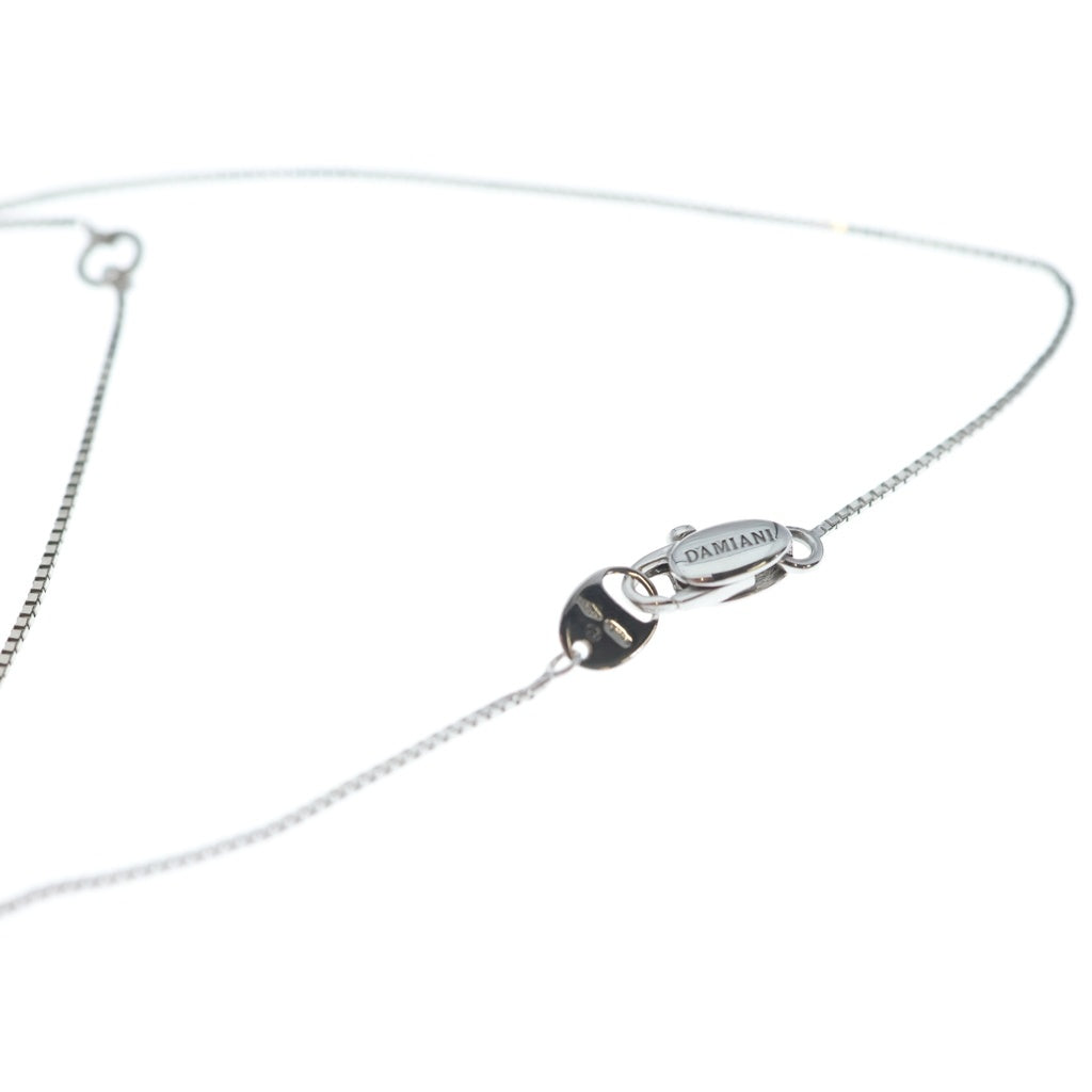 DAMIANI(ダミアーニ) ベルエポック スクエアダイヤ ネックレス ペンダント チェーン ホワイトゴールド Au750WG