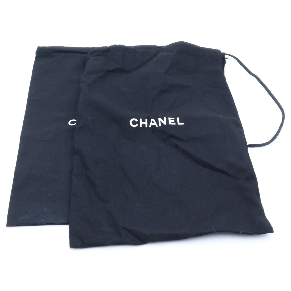 CHANEL(シャネル) ココマーク スエードレザー ローカットシューズ スニーカー ブラック レディース G39070