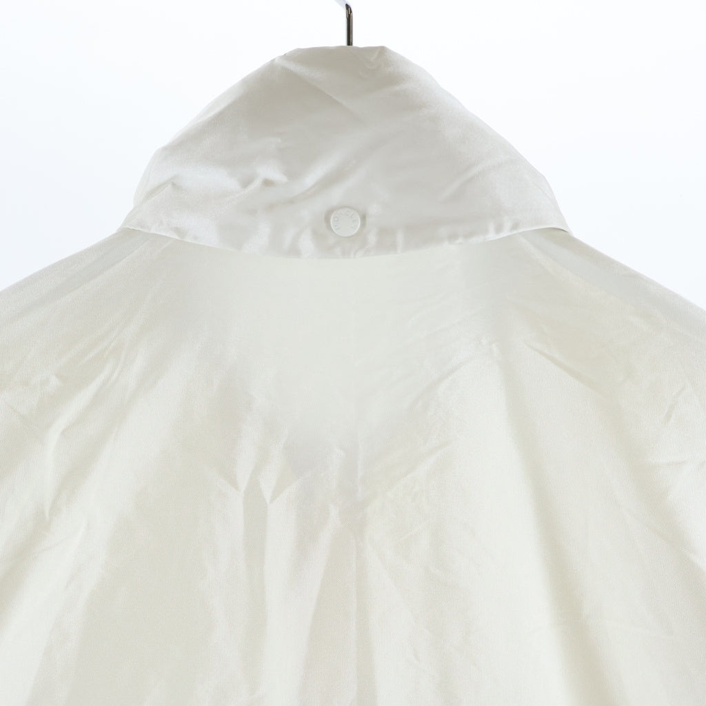 MONCLER(モンクレール) 24AW HEMAR ヘマル ワッペンロゴ ジップアップ フーデッド ナイロン ジャケット ホワイト J20931A00046 レディース