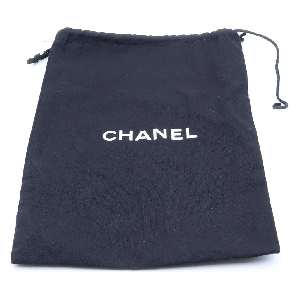 CHANEL(シャネル) アイコン クラッチ チェーンウォレット ロングウォレット 長財布 ブラック パテント シルバー金具 レディース