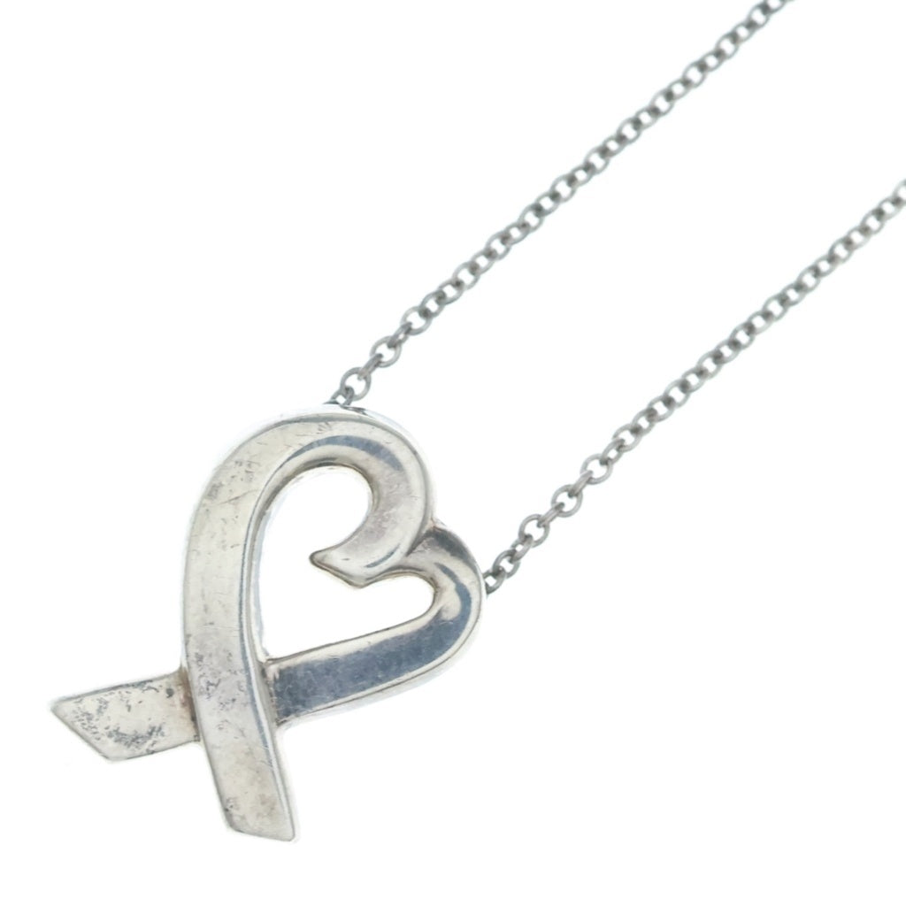 TIFFANY & Co.(ティファニー) パロマ・ピカソ ラビング ハート ネックレス ペンダント チェーン 925 レディース