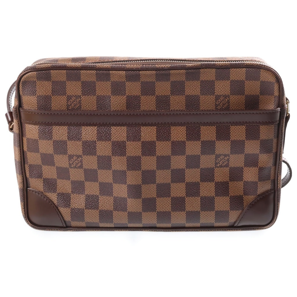 LOUIS VUITTON(ルイヴィトン) ダミエ トロカデロ27 ショルダーバッグ ブラウン PVCレザー N48085 レディース