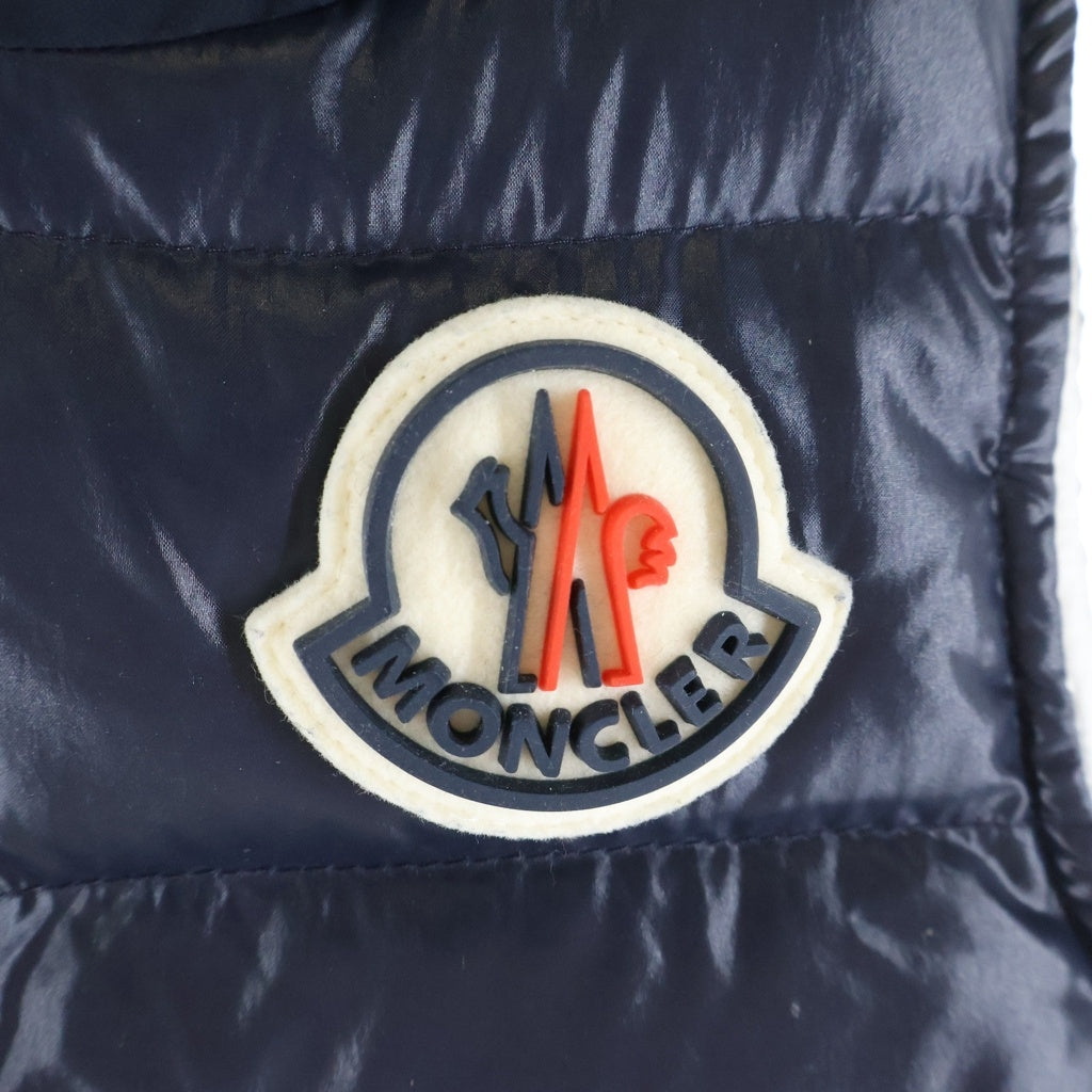 MONCLER(モンクレール) Tib ベスト ダウンベスト キッズ ブラック ナイロン レディース