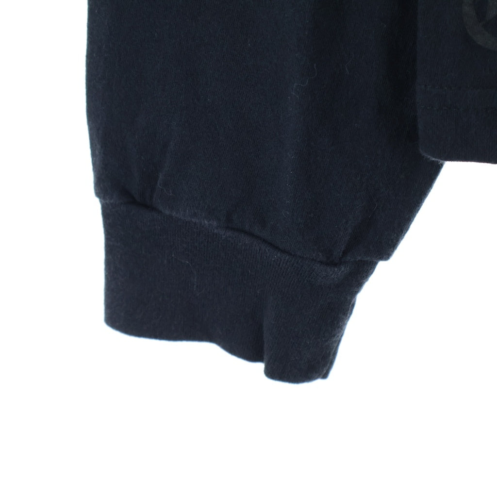 CHROME HEARTS(クロムハーツ) Back Arch Logo L/S Tee アーチロゴ ロングスリーブTシャツ ロンT 長袖 カットソー コットン ブラック