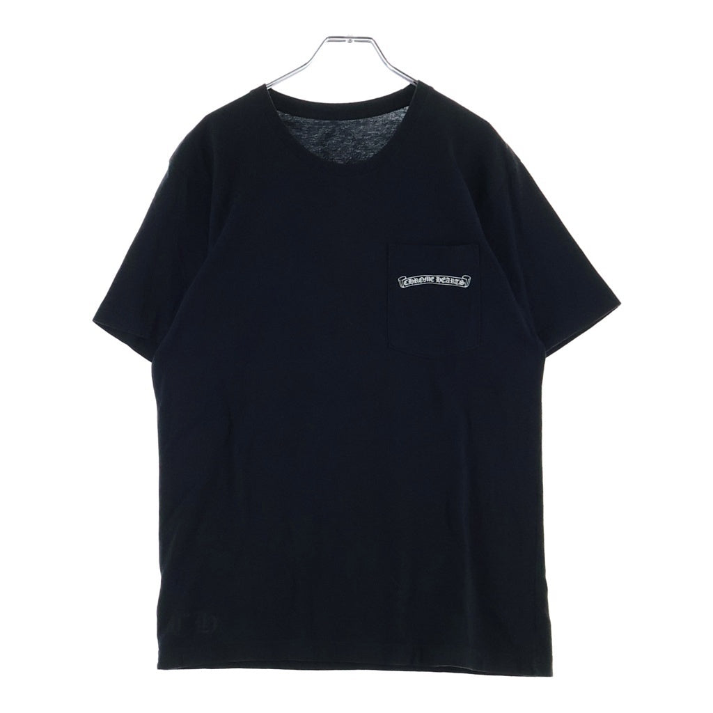 CHROME HEARTS(クロムハーツ) Back Arch Logo S/S Tee アーチロゴ クルーネック半袖Tシャツ カットソー コットン ブラック