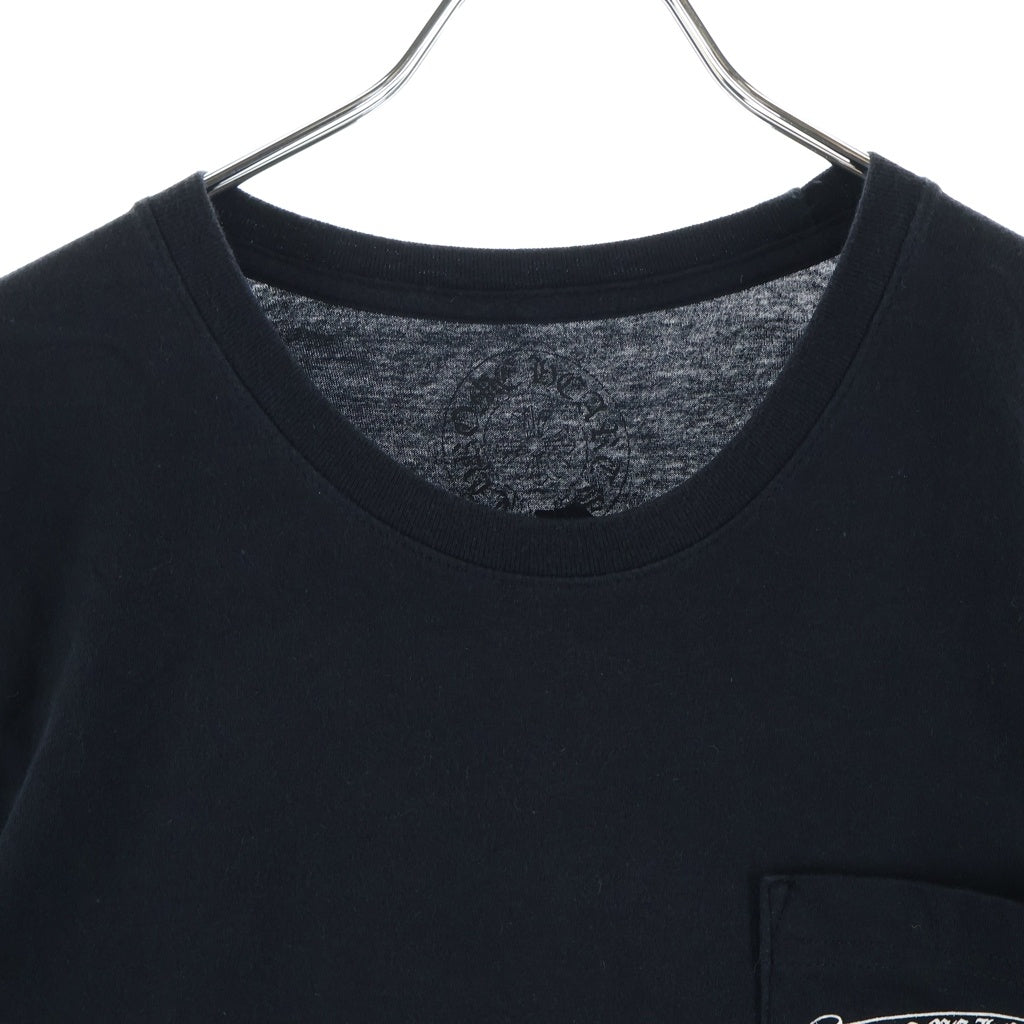 CHROME HEARTS(クロムハーツ) Back Arch Logo S/S Tee アーチロゴ クルーネック半袖Tシャツ カットソー コットン ブラック