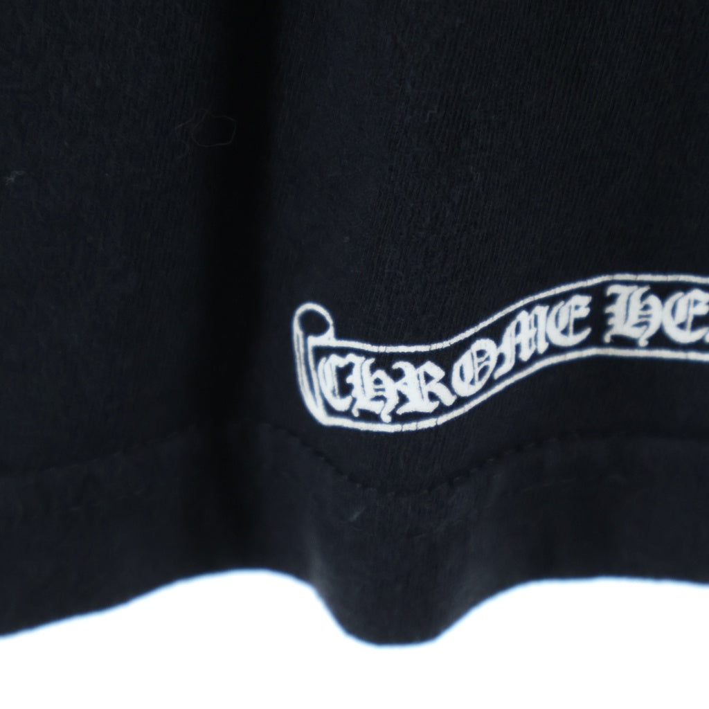 CHROME HEARTS(クロムハーツ) Back Arch Logo S/S Tee アーチロゴ クルーネック半袖Tシャツ カットソー コットン ブラック