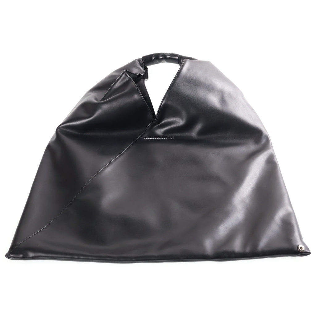 MM6 Maison Margiela(エムエムシックスメゾンマルジェラ) ジャパニーズ トートバッグ スモール ブラック レザー レディース