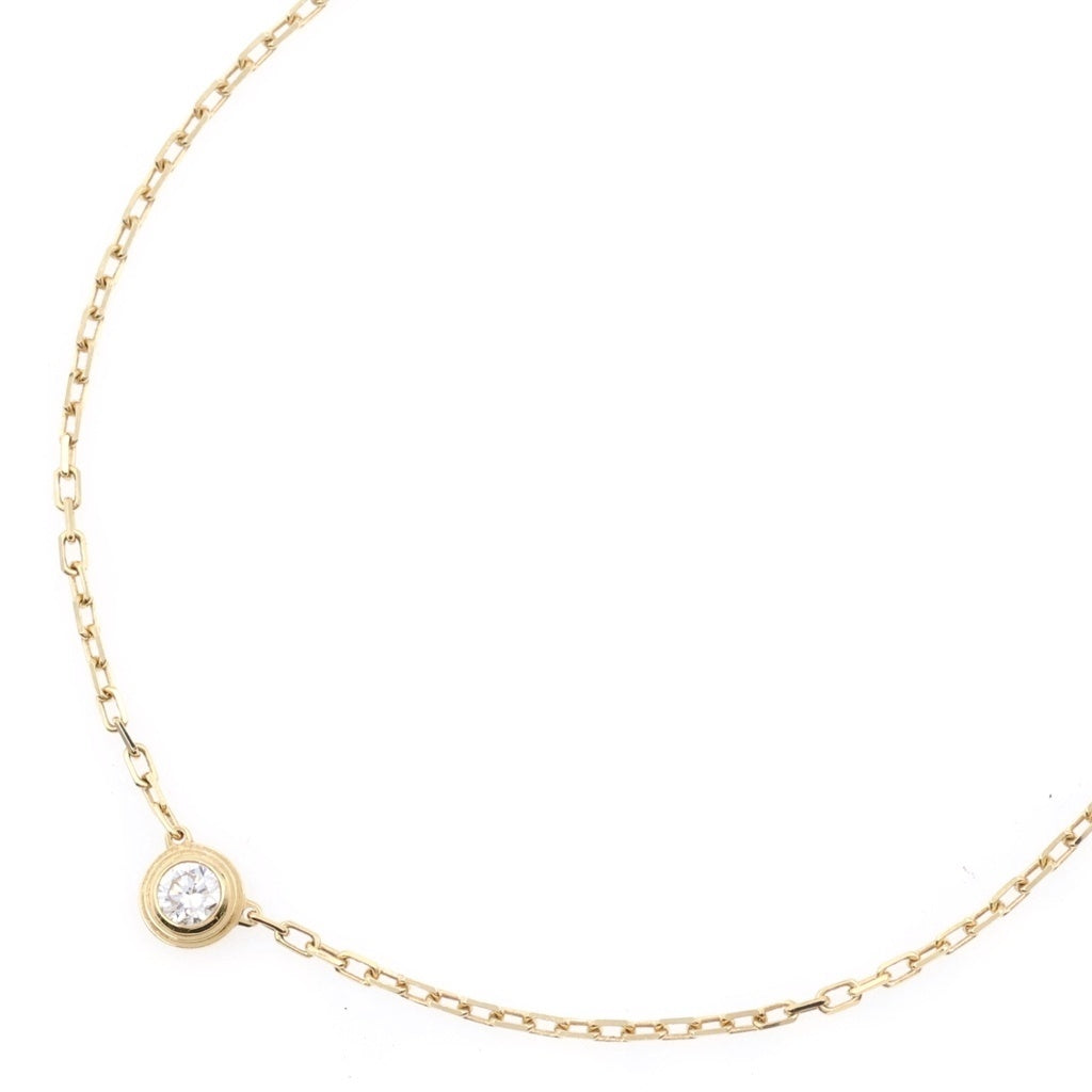 Cartier(カルティエ) ダムールSM ネックレス ペンダント チェーン ピンクゴールド Au750PG レディース