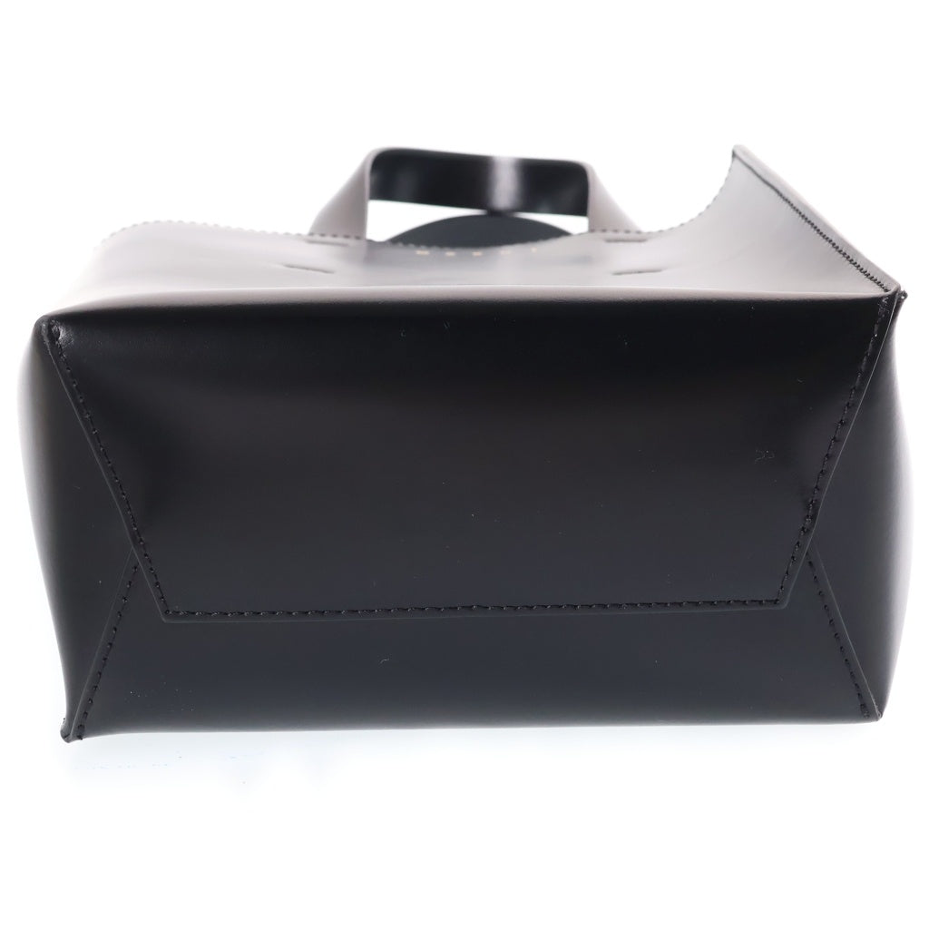 MARNI(マルニ) museo 2WAYショルダーバッグ ハンドバッグ ブラック レザー ゴールド金具 レディース