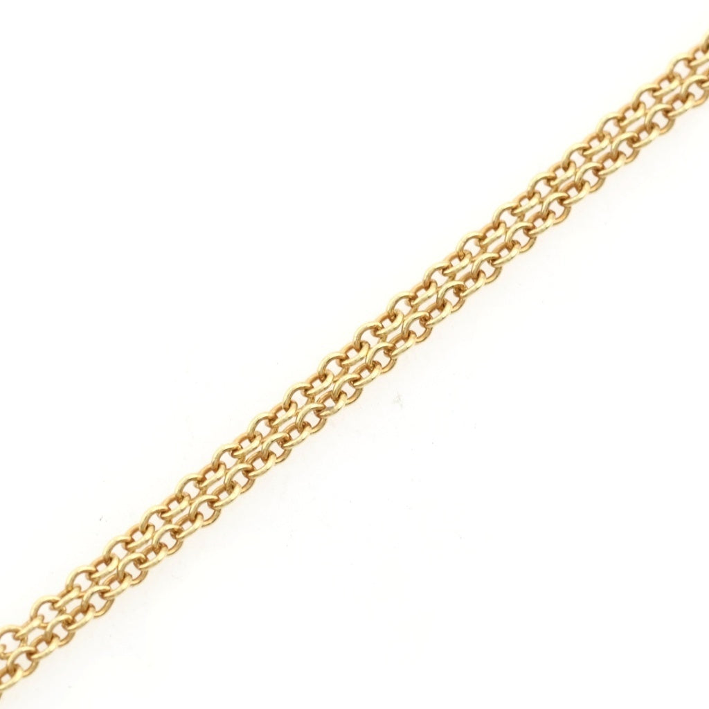 TIFFANY & Co.(ティファニー) バイザヤード 1PD ダイヤ ネックレス ペンダント チェーン 750YG レディース
