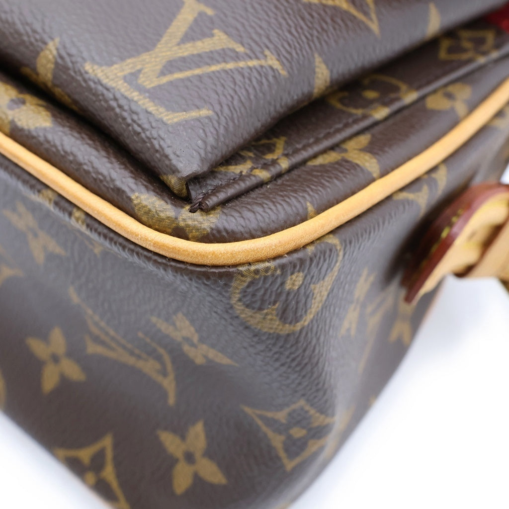 LOUIS VUITTON(ルイヴィトン) ヴィバシテMM ショルダーバッグ ワンショルダー PVCレザー ブラウン M51164 レディース