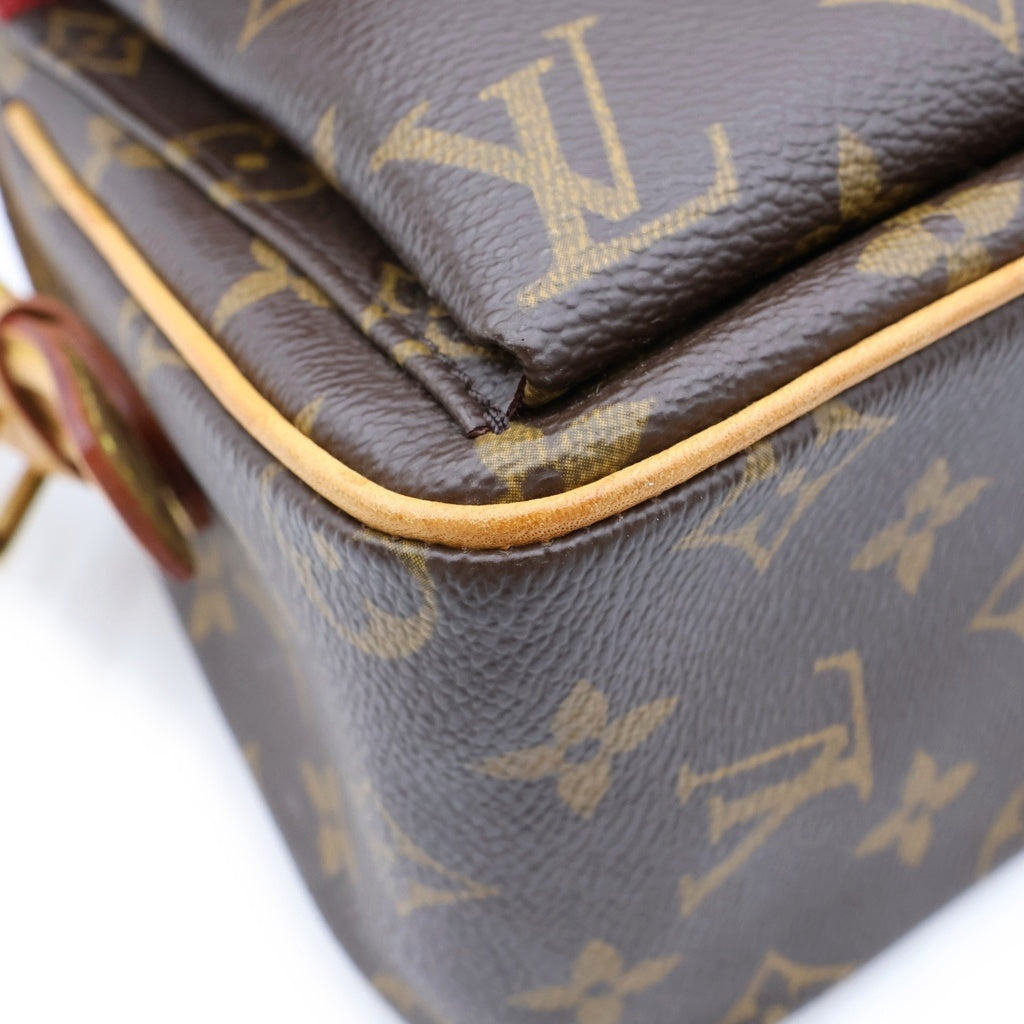 LOUIS VUITTON(ルイヴィトン) ヴィバシテMM ショルダーバッグ ワンショルダー PVCレザー ブラウン M51164 レディース