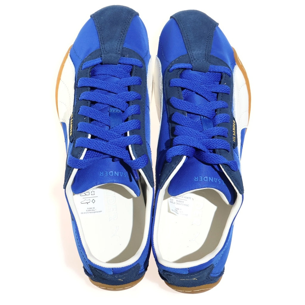 JIL SANDER NAVY(ジルサンダーネイビー) ×PUMA 26SS K-STREET K-ストリート ローカットスニーカー シューズ 限定カラー ブルー/ホワイト408336-01 レディース