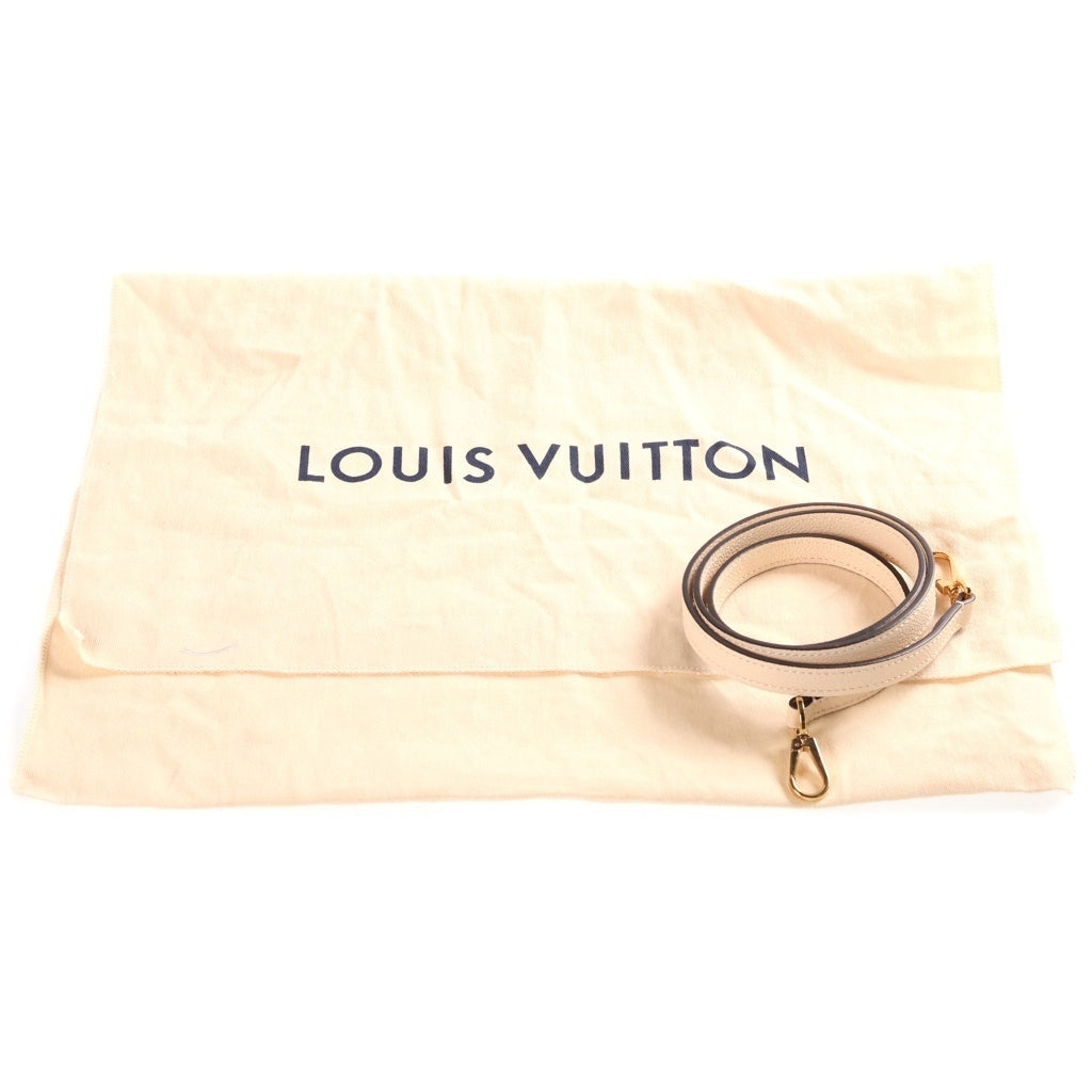 LOUIS VUITTON(ルイヴィトン) モノグラムアンプラント モンテーニュBB クレーム 2WAYハンドバッグ ショルダーバッグ ホワイト レザー M44607 ゴールド金具 レディース