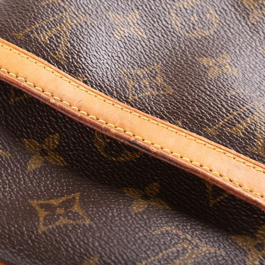 LOUIS VUITTON(ルイヴィトン) モノグラム ダヌーブ ショルダーバッグ ミニバッグ 斜め掛けバッグ ブラウン PVCレザー M45266 ゴールド金具 レディース