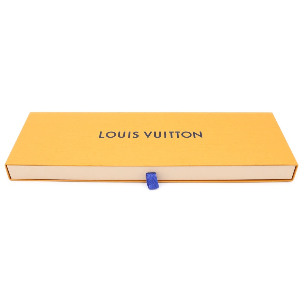 LOUIS VUITTON(ルイヴィトン) ドット オン モノグラム エクリプス シルクネクタイ ネイビー M79895