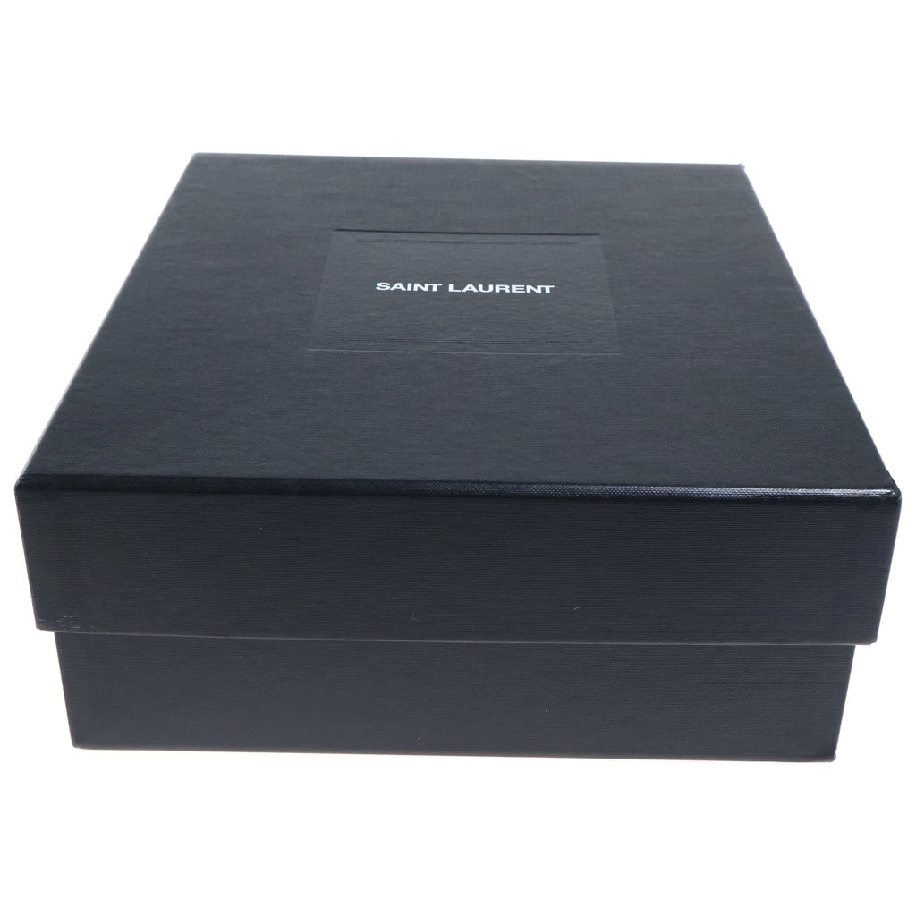 SAINT LAURENT PARIS(サンローランパリ) オピウム サンダル シューズ YSLロゴヒール パテントレザー ブラック 5576620NPVV1000 レディース